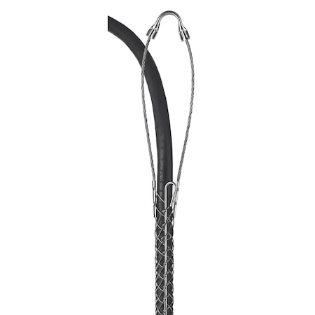 Hubbell Wiring Device-Kellems SGL EYE, SUP GRIP, 1.7-2.0", SS, ROD 02403020